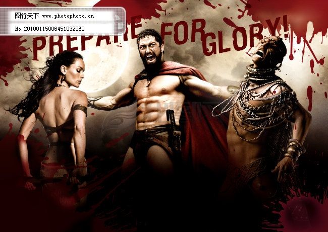 《斯巴达300勇士》电影海报图片