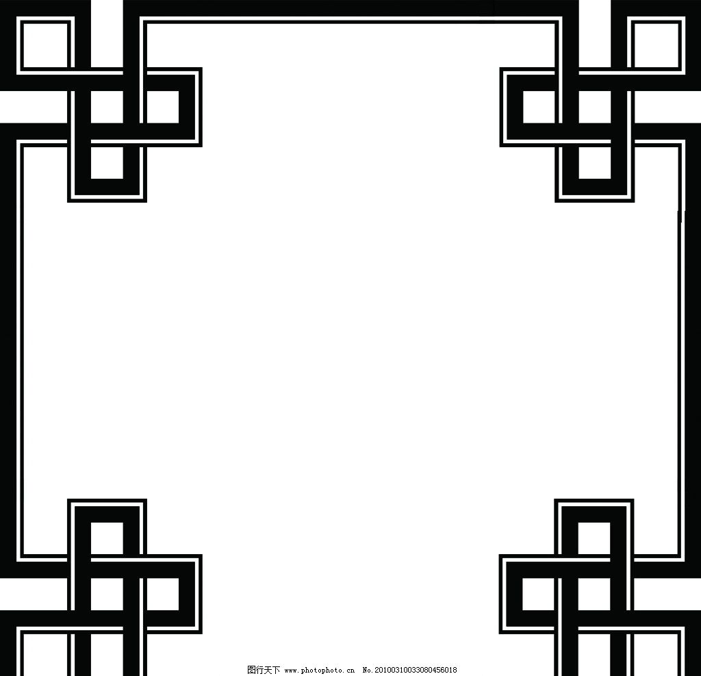 古典边框和底纹